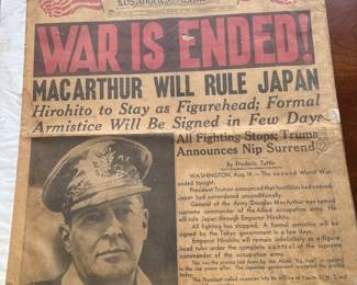 ANTIQUE NEWPAPERS