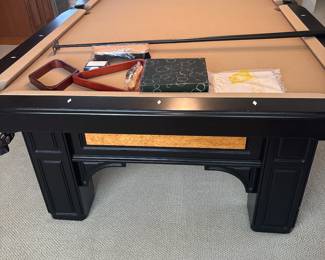 Craftmaster Billiards "Classic" Table with Balls, Cues and Accessories- $1100 (Estimate for professional move and set up min $675 depending on location)