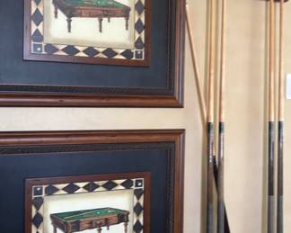 Craftmaster Billiards "Classic" Table with Ball and , Cues and Accessories $1100 (Estimate for professional move and set up min $675 depending on location)