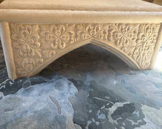 Stone Style Square Coffee table 21" x 47" x 47"-$90