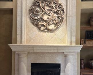 Large Filigree Medallion Wall Art 42" $220