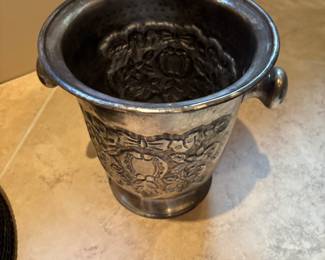 Lot of Assorted Designer Decor, Stemware, faux flowers and plants, dishes, platters, baskets, boxes, vases, clocks urns, bowls etc.-$400
