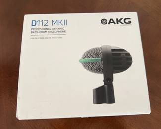 AKG D112 MkII Professional Dynamic Bass Drum Microphone