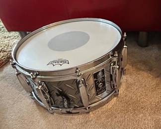 Tama Lars Ulrich Signature Snare Drum, Gator Cases Icon Case Included