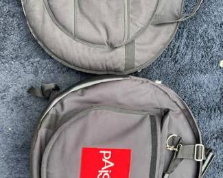 Two Cymbal bags