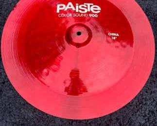Paiste Color Sound 900 China 18 Red Cymbal