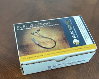 KK Sound Pure 12String bridge plate pickup for a 12string guitar