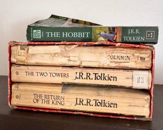 Vintage JRR Tolkien Lord Of The Rings Set