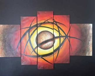 Large Modern Abstract Painting