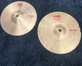 Paiste 2002 10 11 Splash cymbals