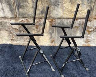 Amp Stands, Lot Of 2, OnStage RS7000, RS6000 Perhaps