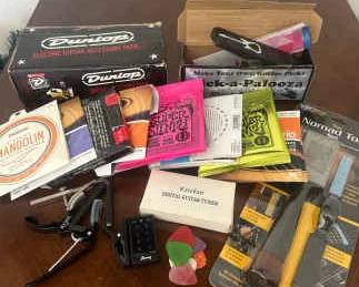Guitar Strings, Picks, Straps, Tuning Tools, DiMarzio Pickup and Accessories