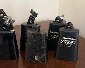Cowbells, Lot of 6, Rhythm Tech, CP Cosmic Percussion,