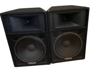 Pair Of Yamaha Speakers Model S115IV