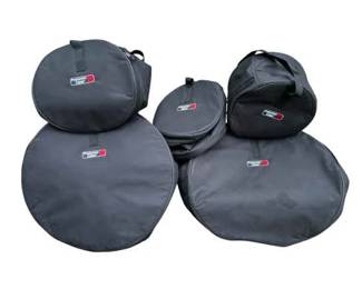 Protechtor Cases by Gator Cases Set Of 5 drum bags