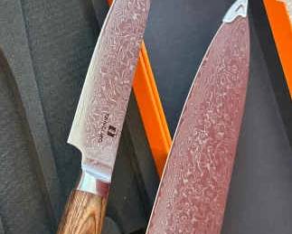Tancuzo 8 5 Japanese Damascus Kitchen Knives