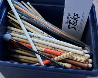 Drumsticks, New and Used, OnStage Sticks, Vic Firth
