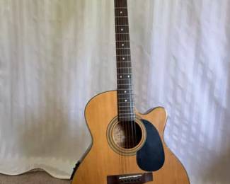 Jasmine by Takamine ES44C Cutaway AcousticElectric Guitar