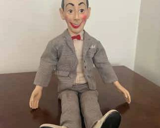vintage 1987 Matchbox Talking PeeWee Herman doll