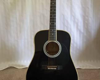Esteban American Legacy Model AL100 BLACK AcousticElectric Guitar