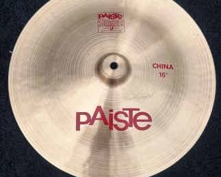 Paiste 2002 16 China cymbal