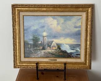 Thomas Kinkaid 12X16 - A Light in the Storm - Limited edition - $225