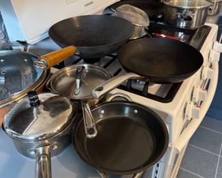 Pots & Pans | Lots of Cookie Sheets!