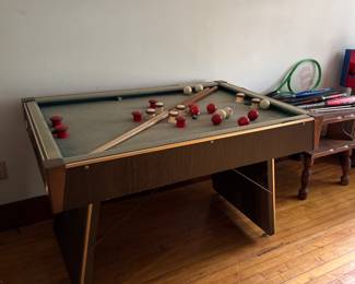 Bumper Pool Table