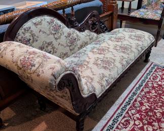 Chaise longe - $80; telephone chair - $50