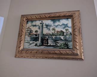 Scene from Spain - city scene
