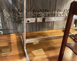 MCM Modular laminate and steel table 4’ x 3’ x 29.5” $500 + tax