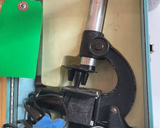 Antique student research microscope $32 + tax