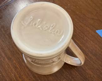 Set of 9 light brown Juliska mugs $144 + tax