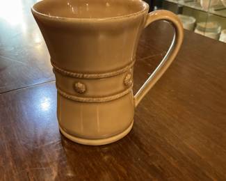 Set of 9 light brown Juliska mugs $144 + tax