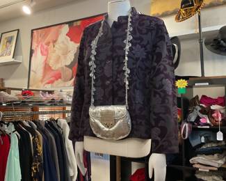 Vintage and modern clothes and shoes
