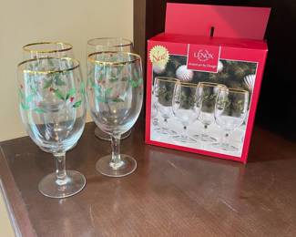 A4 - $15 a box / set of 4. 4 boxes available. Iced Beverage Glasses 12oz.