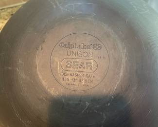 K10 - $30. Calphalon Unison Sear with lid. #155. 13".