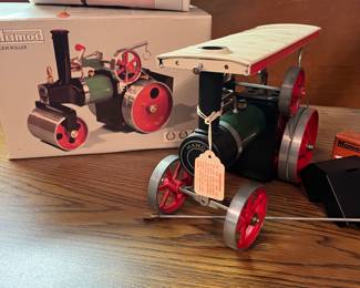 G1 - $75 Each. 2 Available. 1970's Mamod TEIA Steam Engine New in Original Box