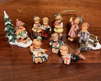 B46 - $150. Hummel Goebel Ornament Lot 22 Pieces