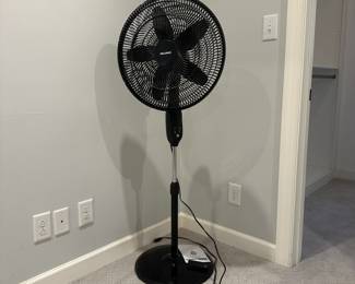 B22 - $20. Pelonis Adjustable Stand Fan with remote.