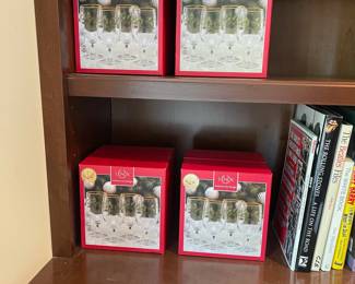 A4 - $15 a box / set of 4. 8 boxes available. Iced Beverage Glasses 12oz.