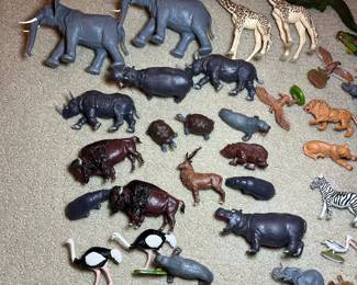 C18 - $40. Vintage Britains Ltd Zoo Animal Lot