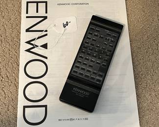 C9 - $60 Kenwood Receiver Model KR-A5050 W/remote