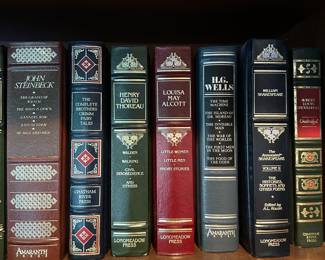 A38 - $10 Each. Leather Bound Books.