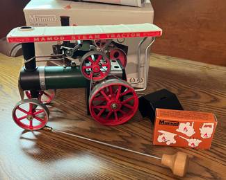 G1 - $75 Each. 2 Available. 1970's Mamod TEIA Steam Engine New in Original Box