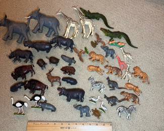 C18 - $40. Vintage Britains Ltd Zoo Animal Lot