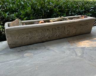 Y2 - $85 Each. *4 Available* Heavy Concrete/ Stone Planters. Measures
