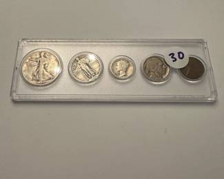 J35 - $30. 1923 Circulated Year Set.