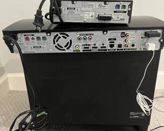 B19 - $50. 2011 Sony Blu-Ray & Speaker System.