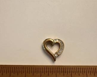 J17 - $185. 10kt gold pendant.